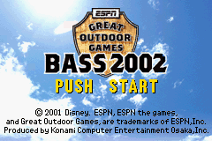 ESPN Great Outdoor Games - Bass 2002: Title
